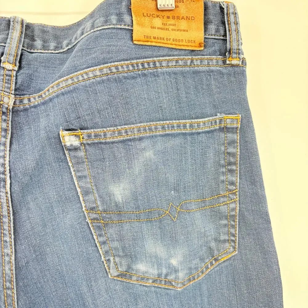 Lucky Brand 410 Athletic Slim Men’s Jeans 36x34 Heritage Americana Classic Denim